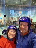 Greg & Daughter Indoor Skydiving